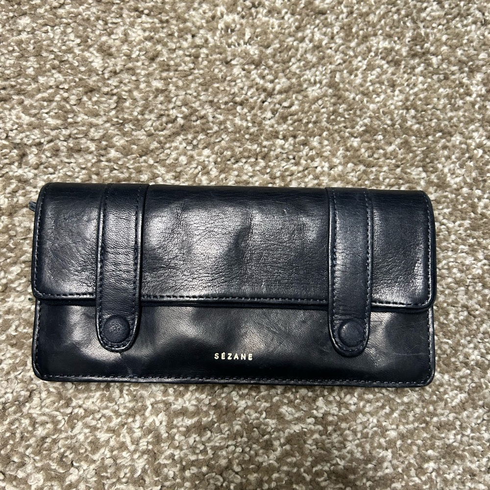 Sezane Leather Wallet